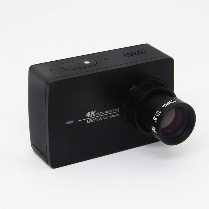 JETSECAM 8Megapixel 4K Action Camera Lens 35mm M12 IR Filter 1/1.8 Long Distance View for EKEN SJCAM Xiaomi Yi Gopro DJI Sport Camera Black - Image 3